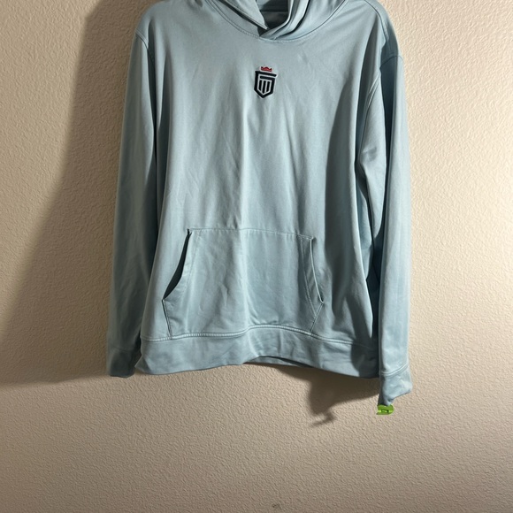 Size XL Greatness Wins Hoodie Men’s black Pullover Activewear golf Sweatshirt - Picture 5 of 13